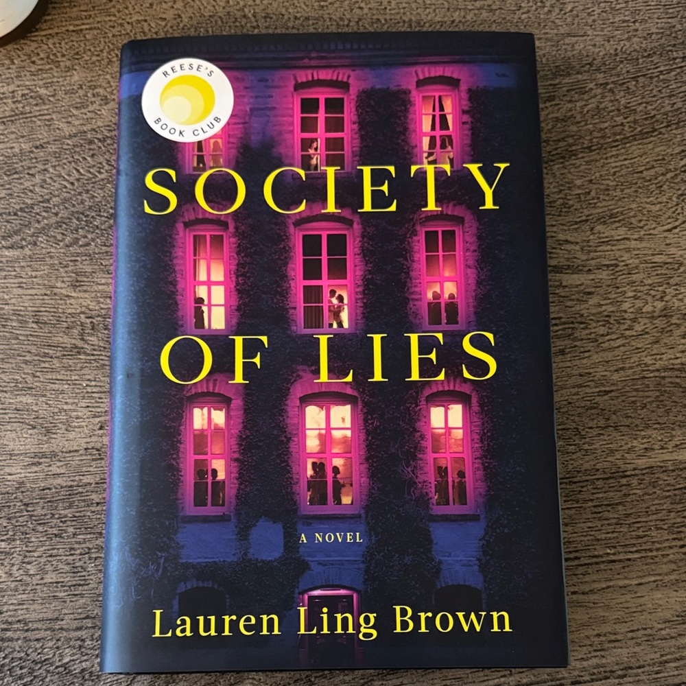 Society of Lies Hardcover Book